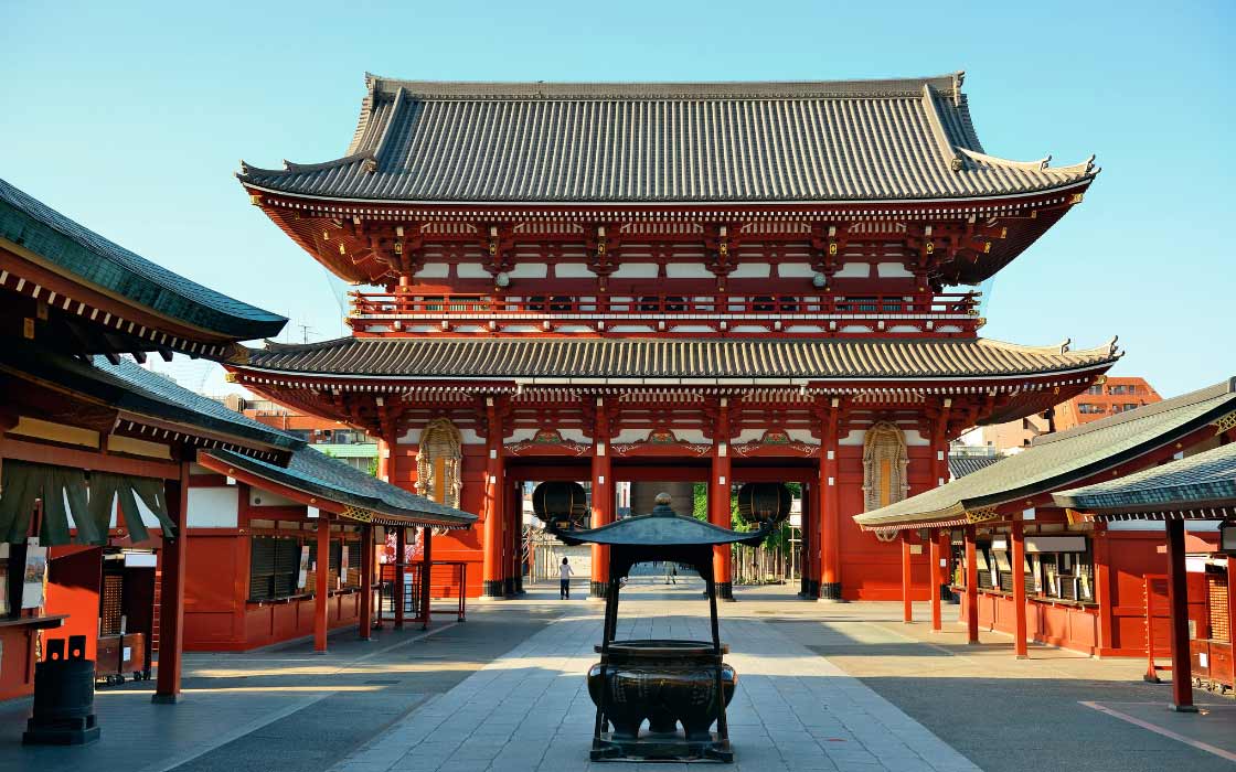 Sensoji-Tempel in Tokio