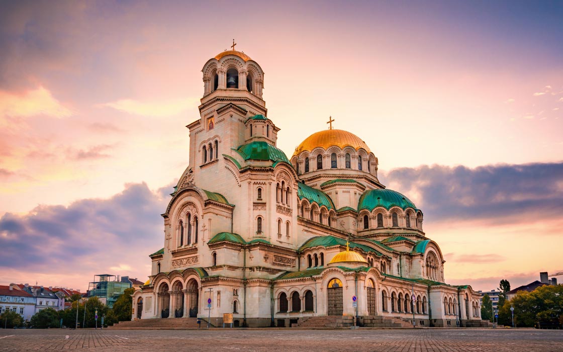 Alexander Nevsky Kathedrale in Bulgariens Hauptstadt Sofia