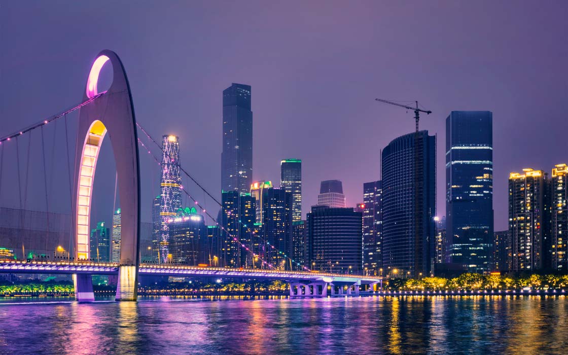Skyline von Guangzhou