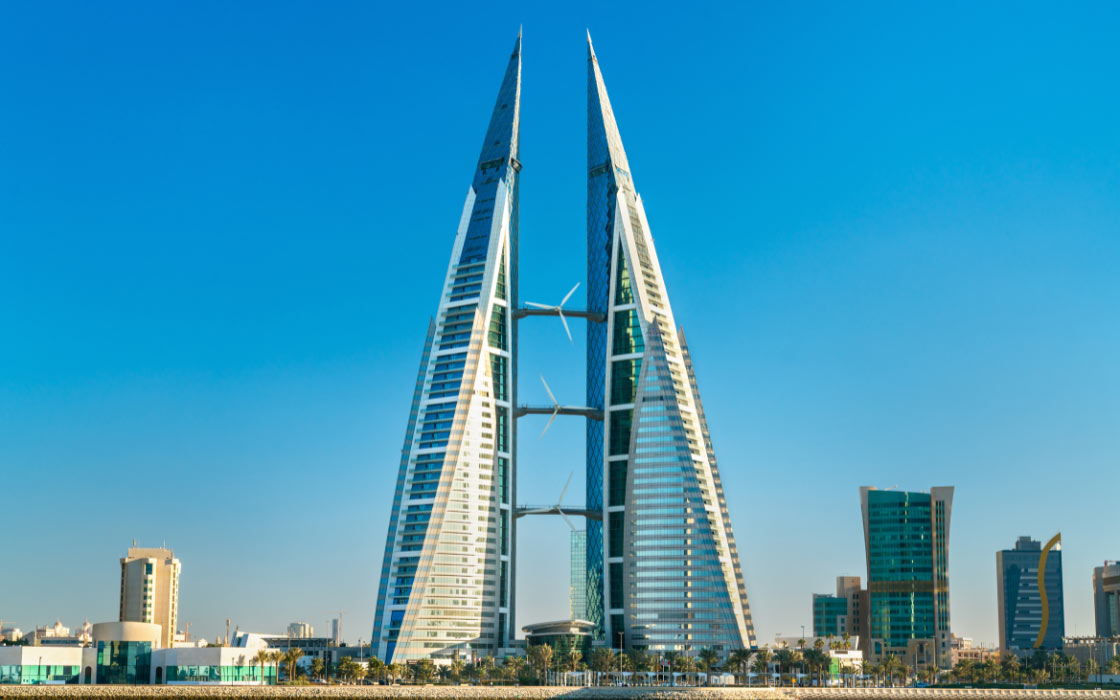 Bahrain World Trade Center in Manama