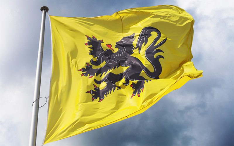 Flämische Flagge