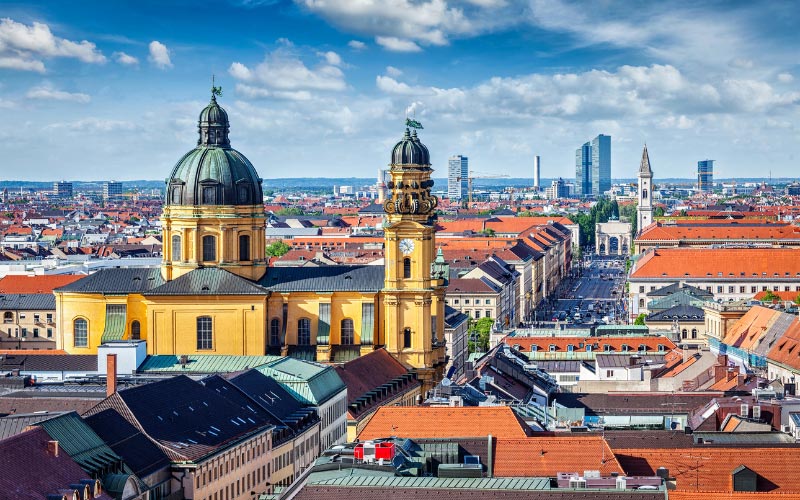 Skyline von München